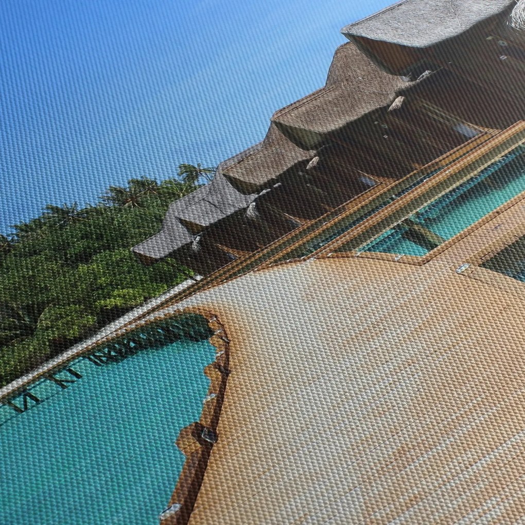 Tablou cu Maledive (120x50 cm)