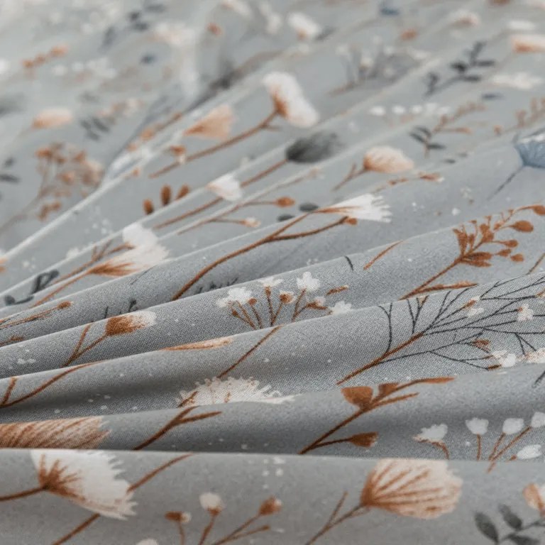 Lenjerie de pat din microfibra BOTANIC FIELD seste. Dimensiune lenjerie de pat: 2 buc 70 x 90 cm | 200 x 220 cm