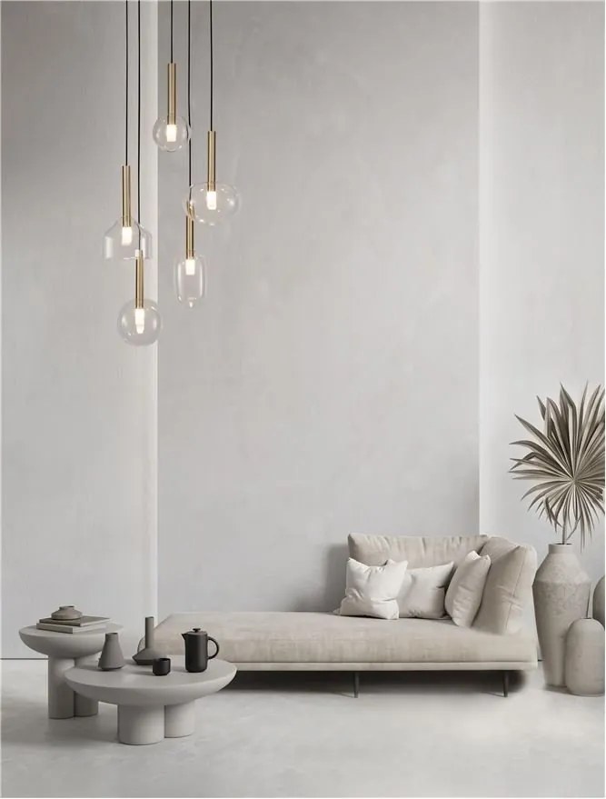 Lustra suspendata design decorativ modern AMELIA 5L