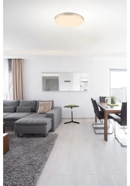 GLOBO 48388-48 - Plafonieră LED PIERRE cu telecomandă, 48 W, 230 V