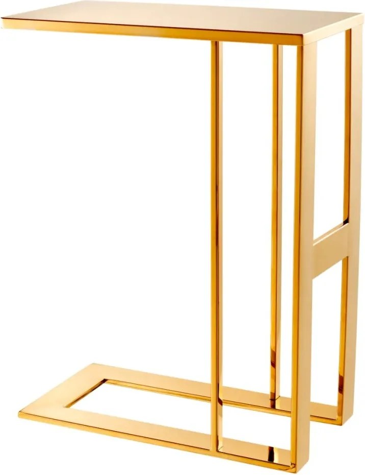 Masuta laterala design LUX Pierre auriu 112039 HZ