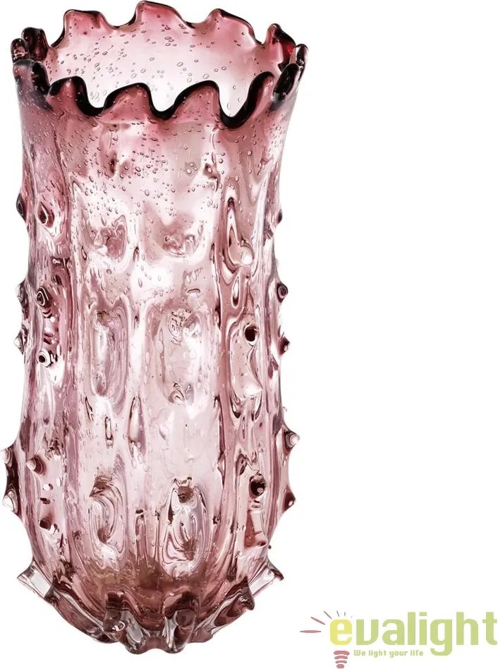 Vaza design elegant Baymont L roz pal 112577 HZ