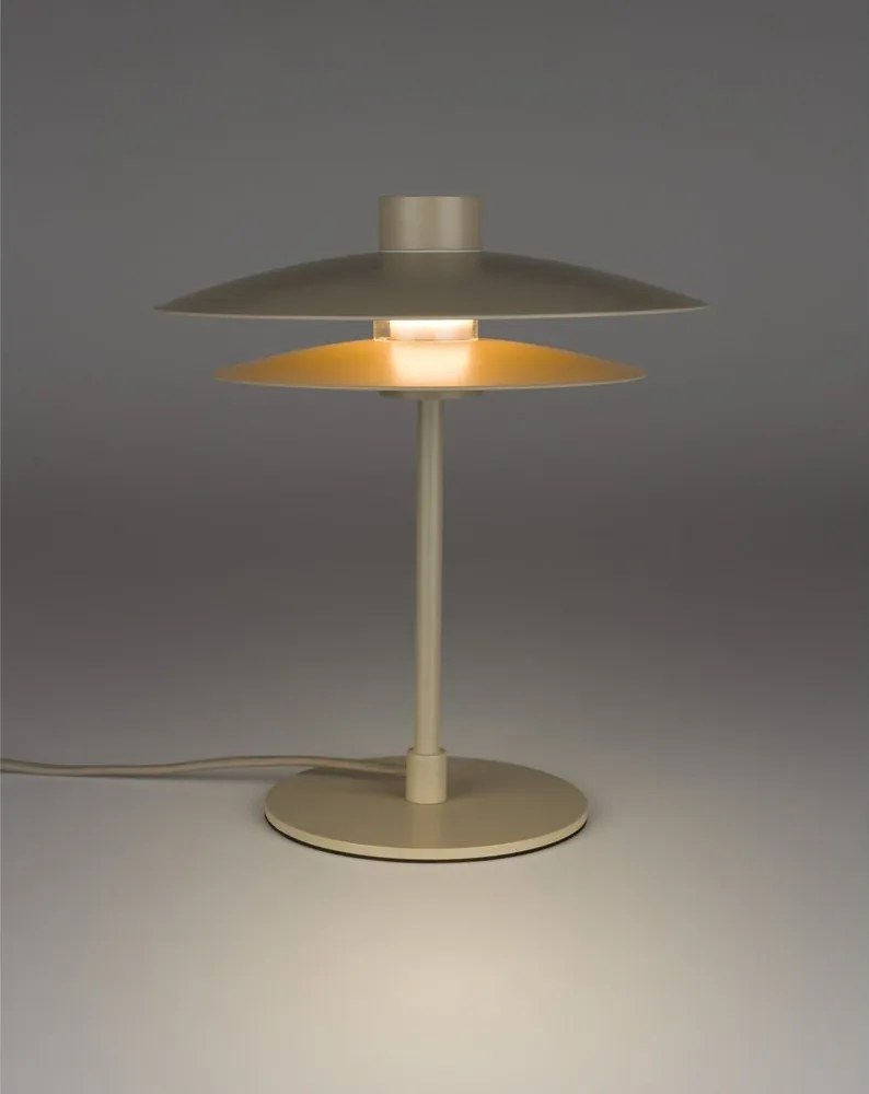 Veioză bej din metal (înălțime 32 cm) Wubbo – White Label