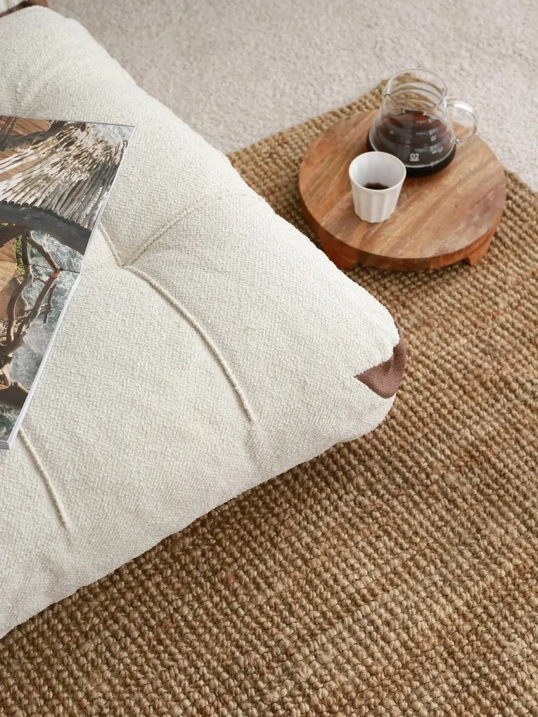 Canapea extensibilă Fold Teddy 2 Cream