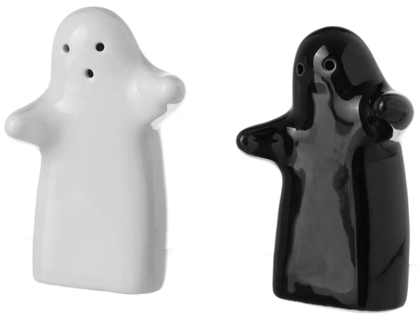 Set solniță și piperniță din ceramică Ghosts - Casa Selección