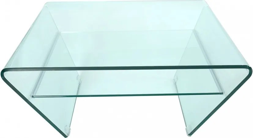 Masuta din sticla Fantome Trapez 70cm