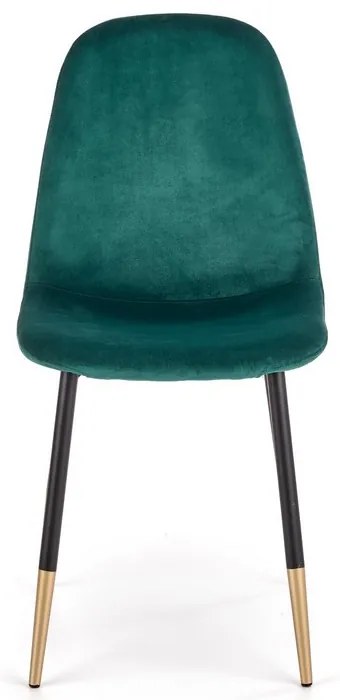 Scaun de bucaterie Noela, verde/negru