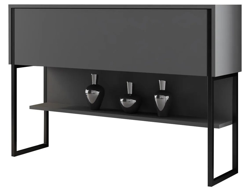 Măsuță consolă Luna 4 (Negru + antracit) . 1102305