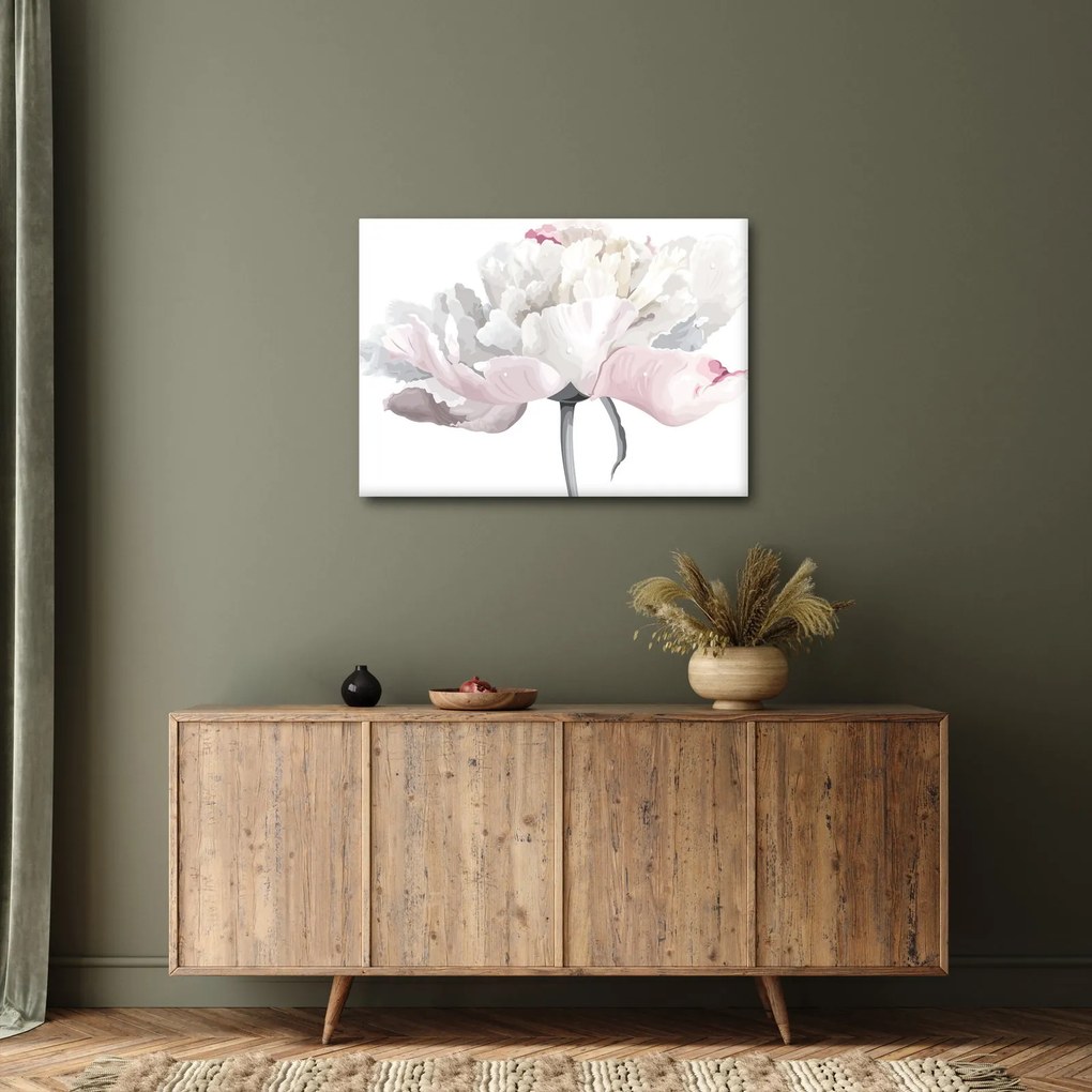 Tablou - Floare de trandafir (70x50 cm)