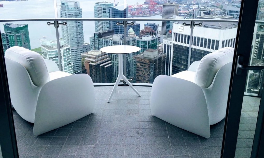 Fotoliu de exterior / interior design modern premium PEZZETTINA LOUNGE CHAIR 56010 Vondom