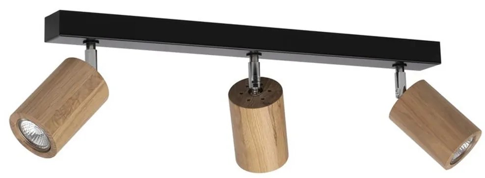 Spot-Light 3913174 - Spot LED de tavan MATTI 3xGU10/5W/230V, stejar