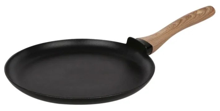 Tigaie Clatite Natura Light, aluminiu, negru, antiaderenta, 26 cm