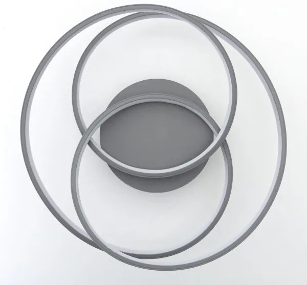 Plafonieră LED Brilliant LABYRINTH LED/40W/230V d. 39,5 cm gri