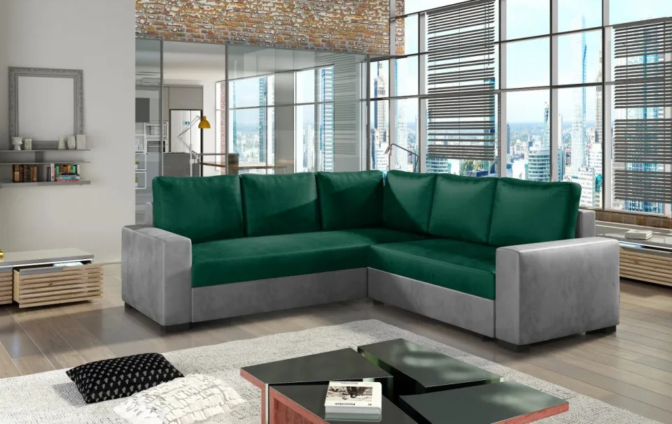 Coltar extensibil cu spatiu pentru depozitare, 240x240x90 cm, Canis 2, Eltap