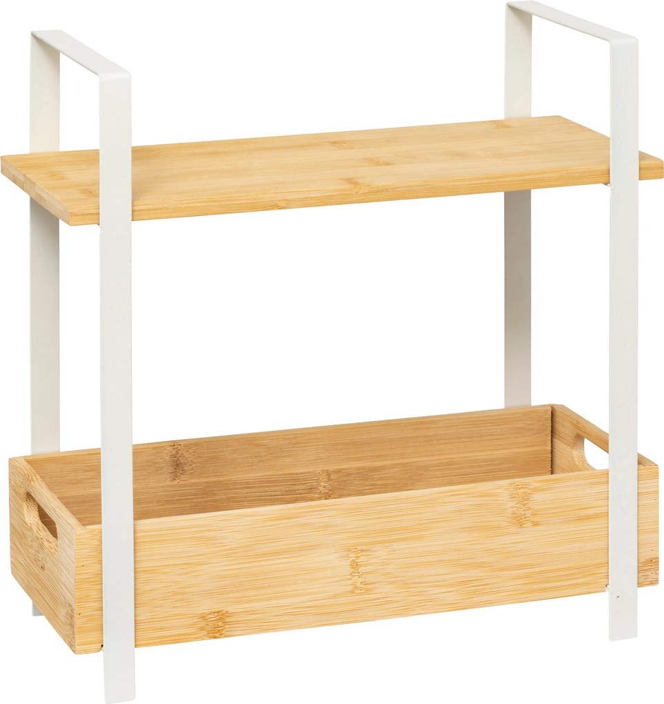 Raft pentru blat de bucătărie ORDERA cu recipient, 30 x 14 x 30 cm