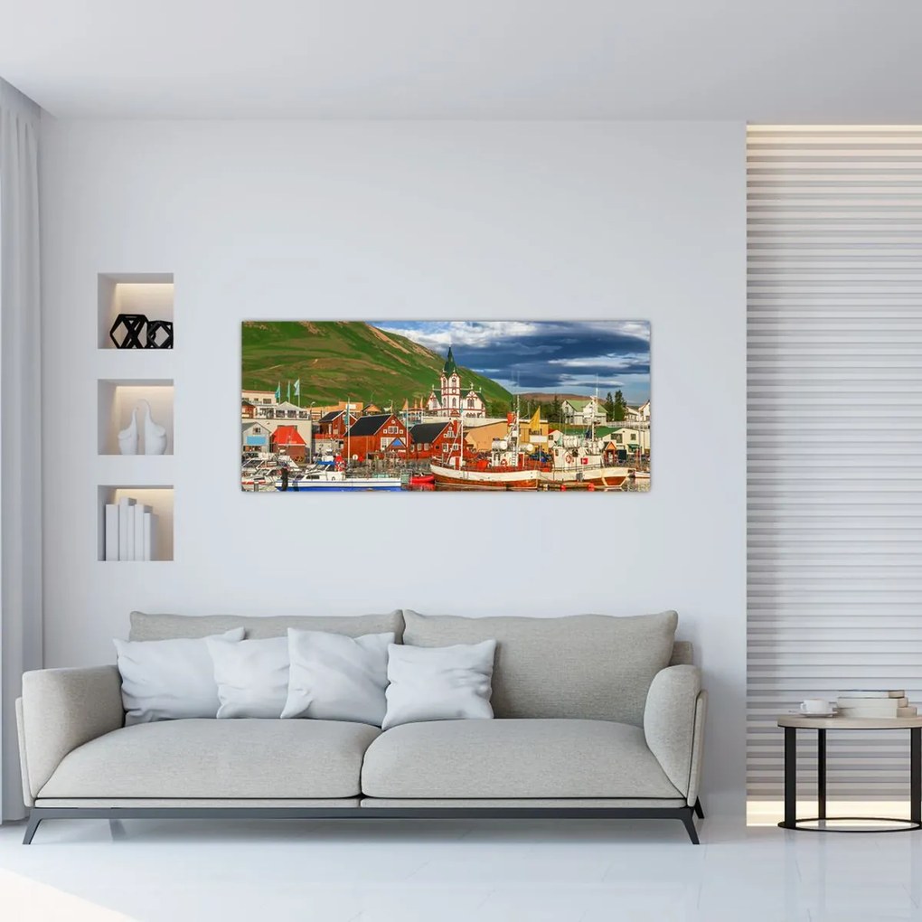 Tablou - Húsavík (120x50 cm)
