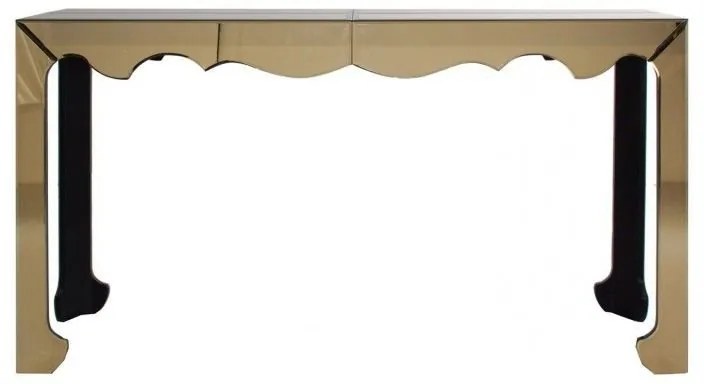 Consola art deco design lux placata cu sticla, Chaussy 23323 VH