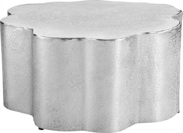 Masuta design unicat Organic Orient 70cm argintiu