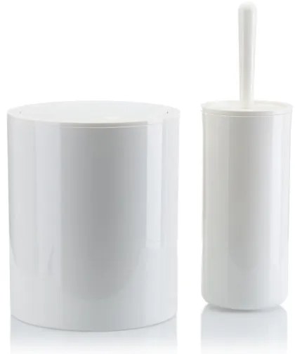 Set de baie CARMEN 5 buc. alb