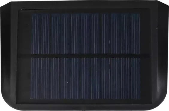 HÖFFTECH - Lampă solară LED de perete cu senzor, 5,5 V, 200 mAh, IP44