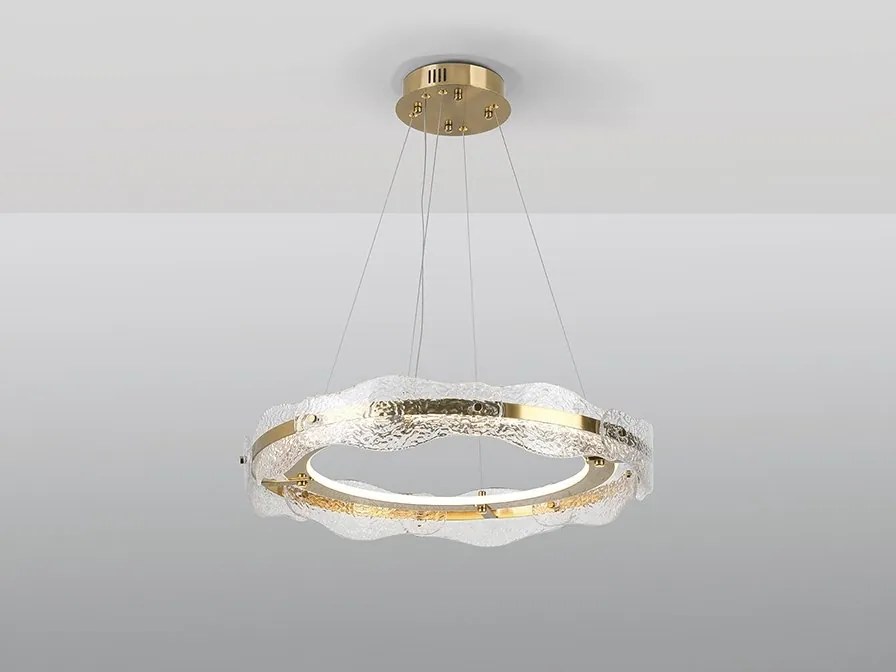 Lustra LED suspendata design modern Lira 60cm
