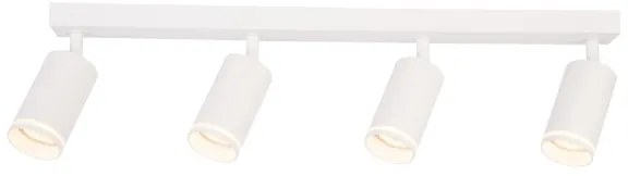 Spot PIPE 4xGU10/10W/230V alb