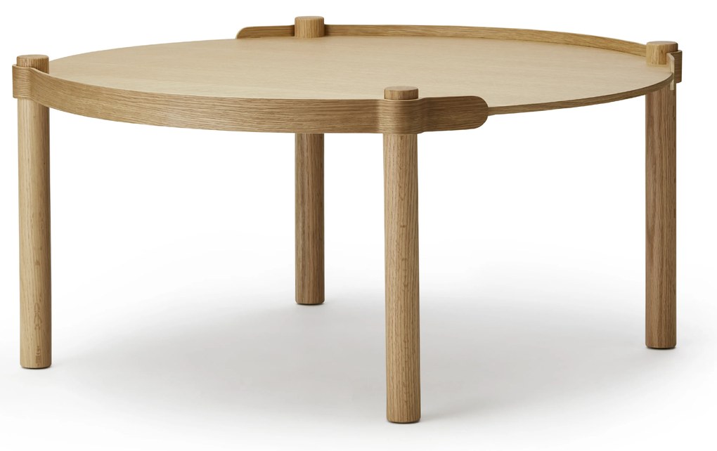 Masa Woody 80cm, stejar - COOEE
