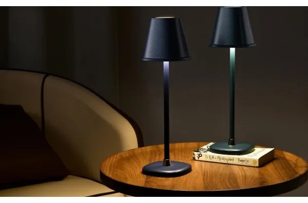 Lampă LED reîncărcabilă dimabilă de masă Retlux LED/3W/1800 mAh albastru închis