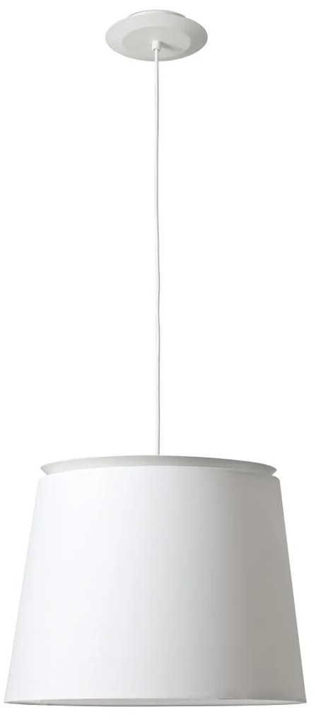 Lustra / Pendul modern design elegant 42cm SAVOY alb