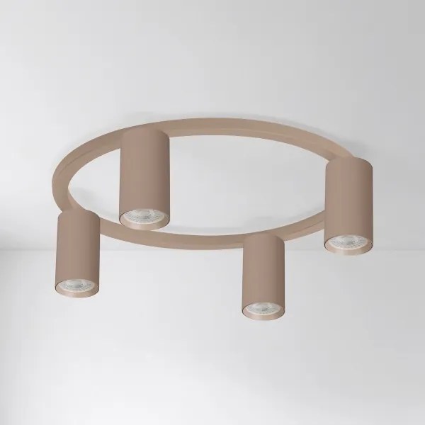 Brilagi - Plafonieră LED RGBW dimabilă SELE 4xGU10/6,5W/230V bej