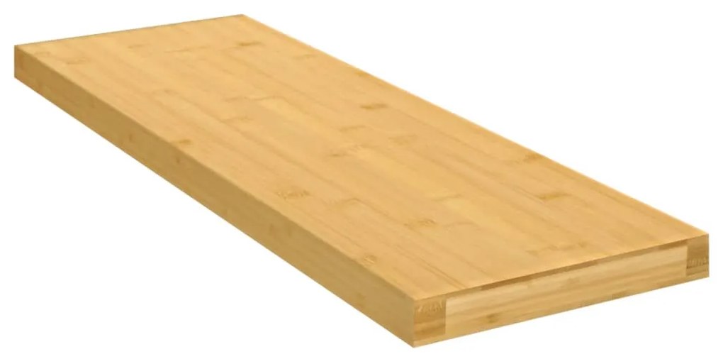 vidaXL Raft de perete, 60x20x2,5 cm, bambus