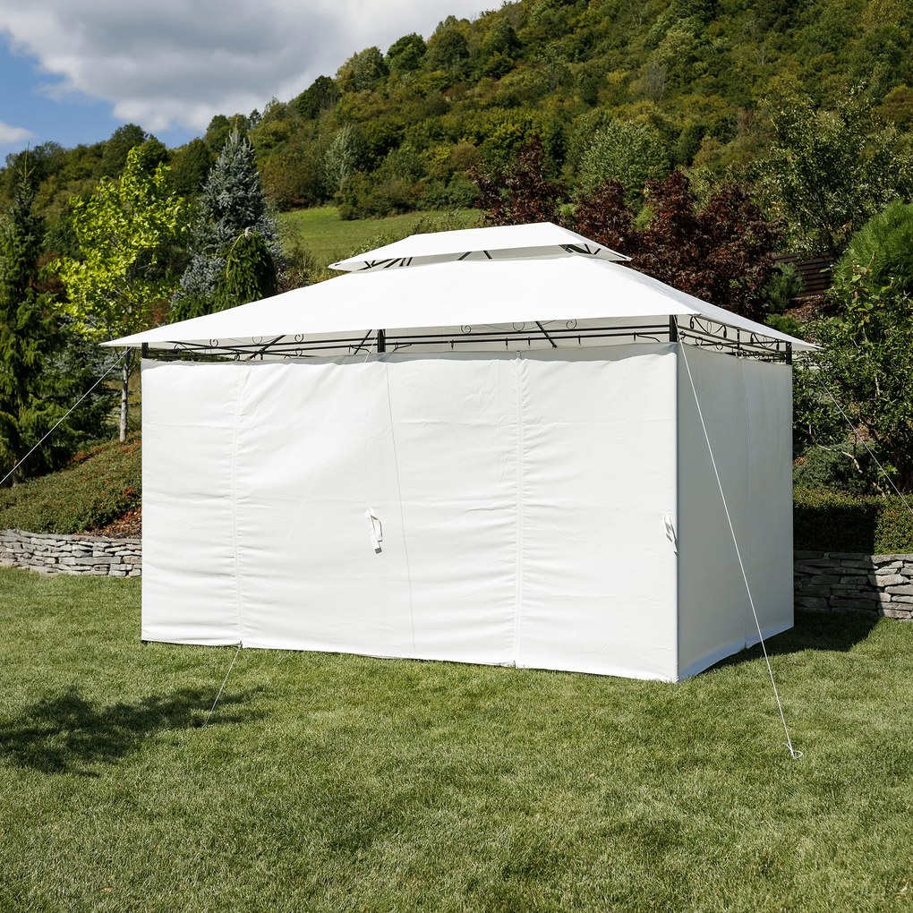 Foişor de grădină 3x4 m, bej, TABARI
