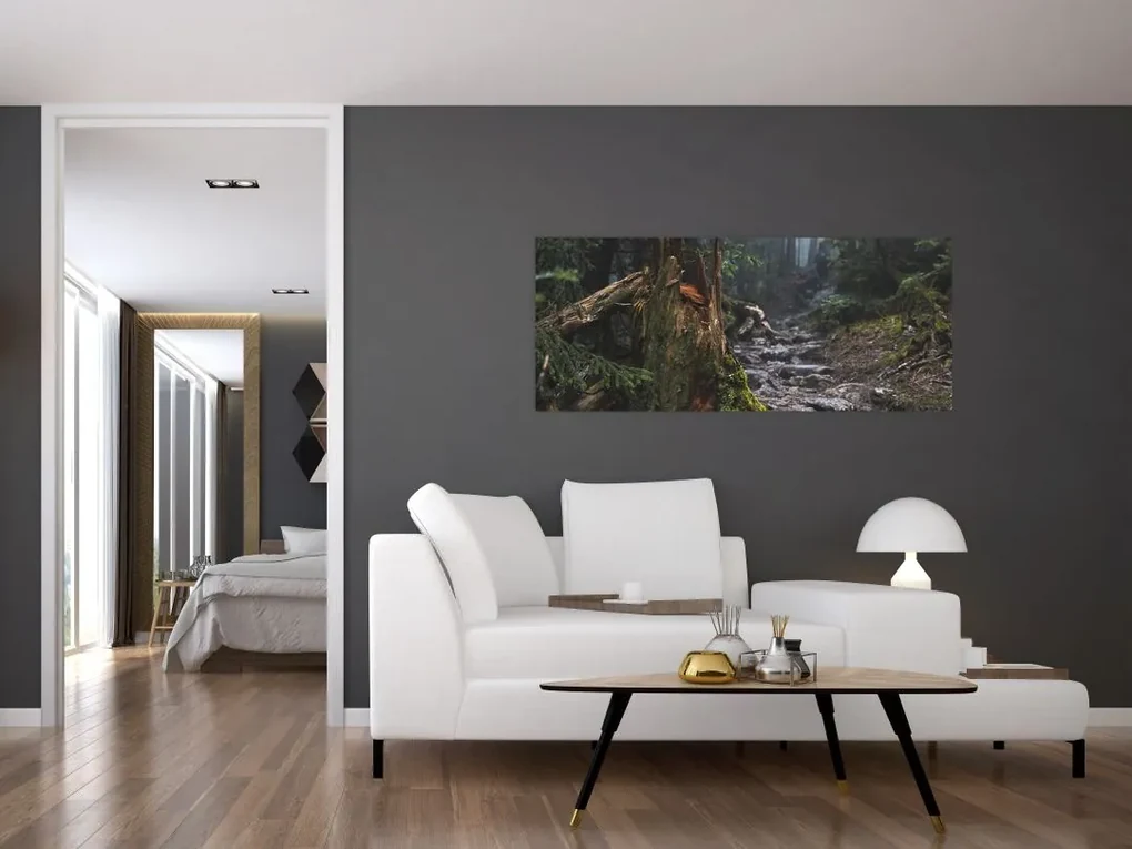 Tablou - În pădure (120x50 cm)
