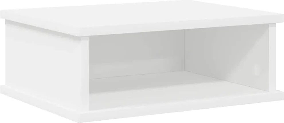 vidaXL Noptieră Alb 40 x 31 x 15 cm Lemn compozit