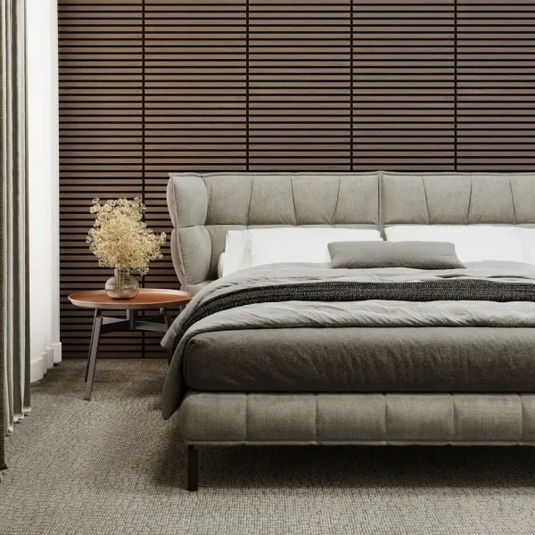 ADA Set de 4 panouri acustice DANVIKEN 60x60 cm, nuc