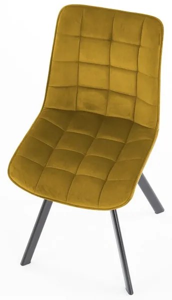 Scaun de bucaterie Jordan, galben