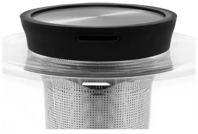 Ceainic INFUSION Viva Scandinavia V27801, 1 L, Infuzor, Capac silicon, Transparent