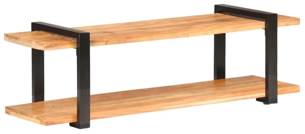 Comoda TV, 130 x 40 x 40 cm, lemn masiv de acacia 1, 130 x 40 x 40 cm, lemn masiv de acacia