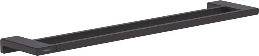 Bara dubla portprosop Hansgrohe AddStoris negru mat