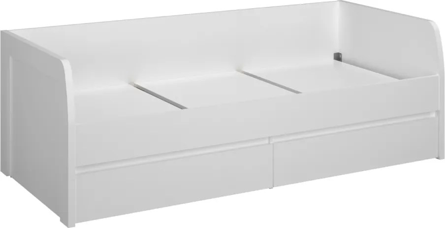 Pat 2S, 90x200 alb, ERODIN