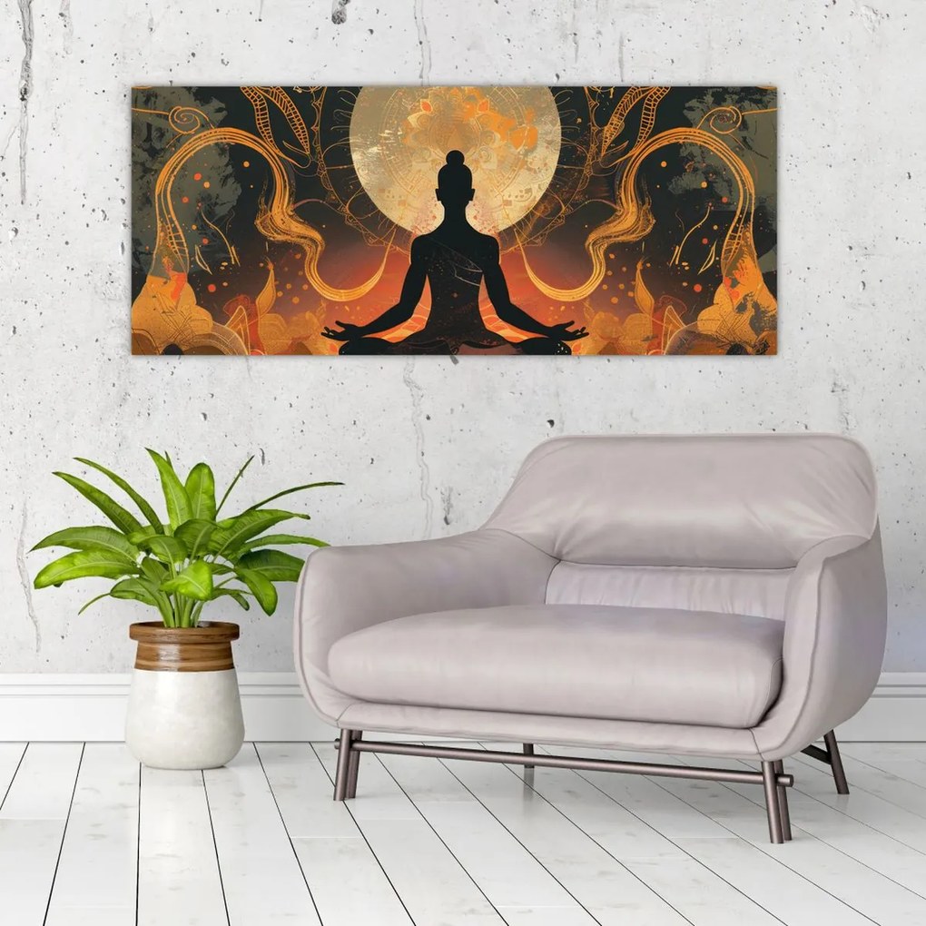 Tablou - Meditație (120x50 cm)