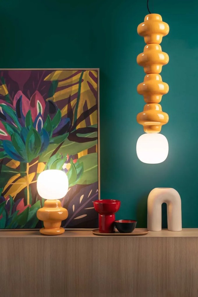 Lustra din ceramica design italian realizata manual Copacabana