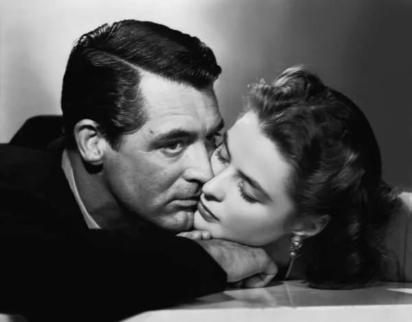 Fotografie Cary Grant And Ingrid Bergman