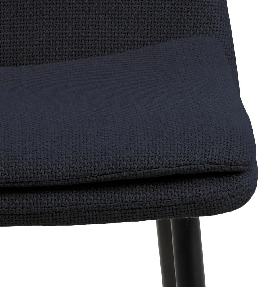 Scaun de dining albastru închis Becca – Actona