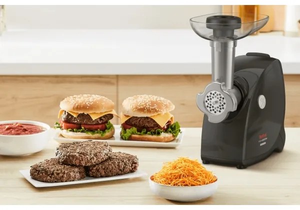 Mașină de tocat carne 9 în 1 Tefal 2000W/230V negru
