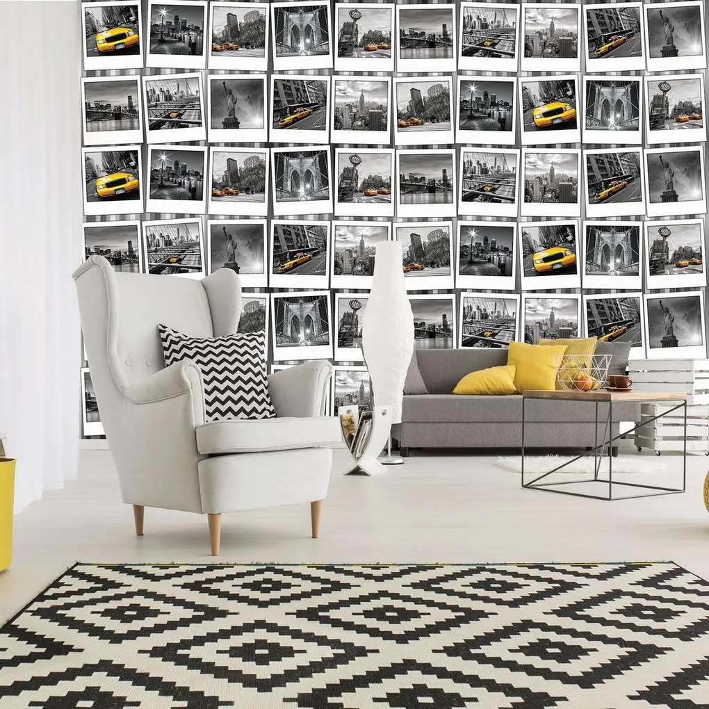 Fototapet - Fotografii din New York (152,5x104 cm)
