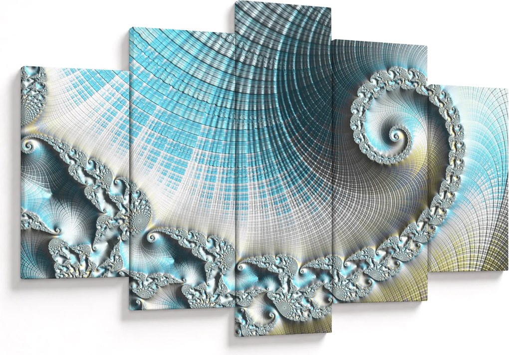 Tablou - Spirale texturate (150x105 cm)