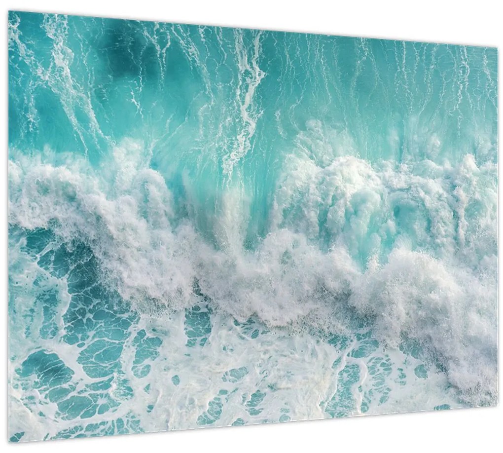 Tablou - Vedere a valurilor oceanului (70x50 cm)