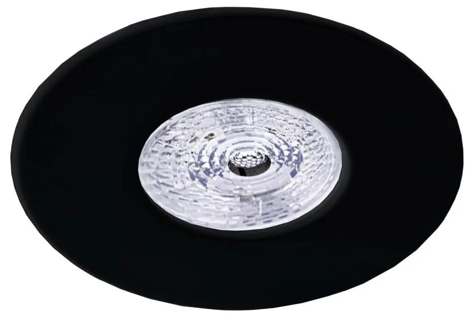 Brosline 3026 - Corp de iluminat încastrat CHITO 1xGU10/10W/230V negru
