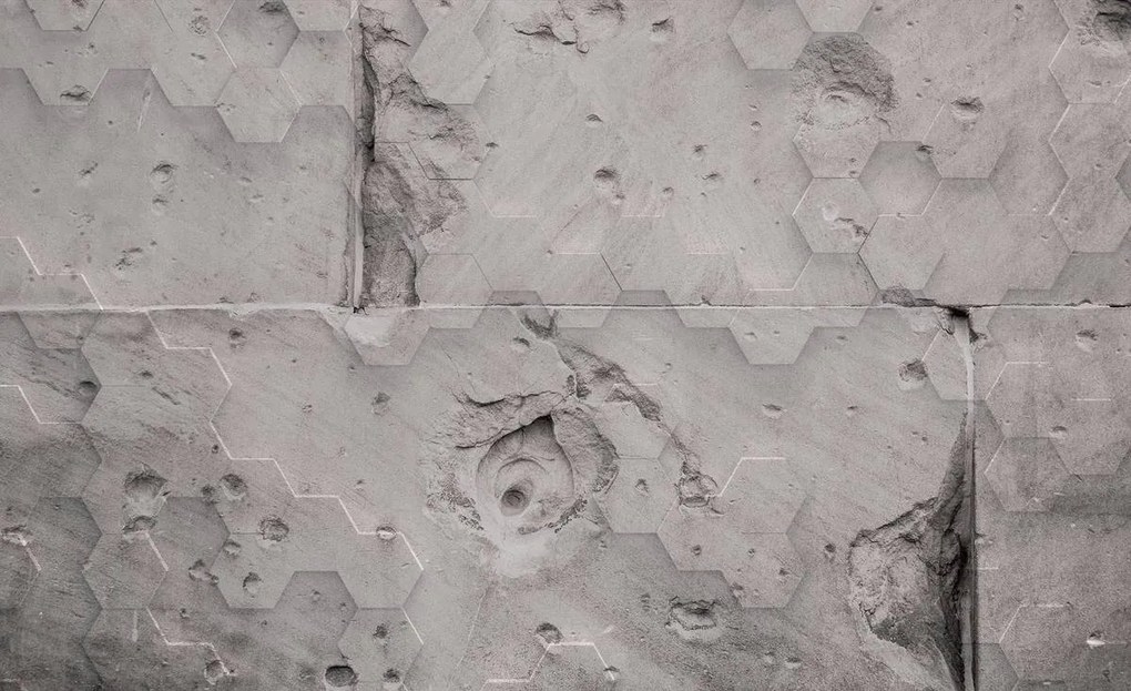 Fototapet - Hexagon (254x184 cm)